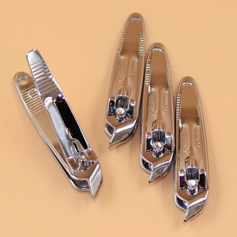 Silver Hand Slant Edge Finger Nail Clipper Pedicure Manicure Trimmer Cutter Tool ► Photo 1/6