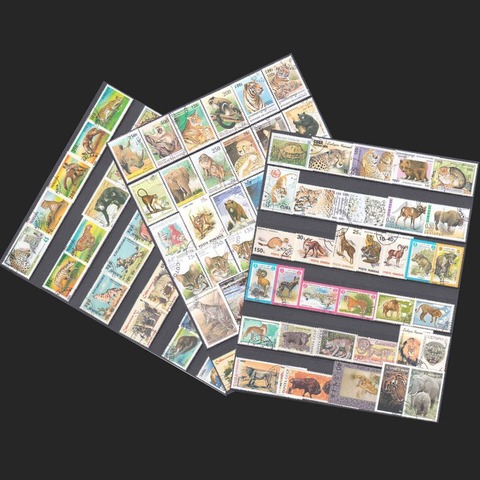 Wild animal 50 PCS/LOT All Different From Many Countries NO repeat Unuesed Postage Stamps  With Post mark For Collecting ► Photo 1/6