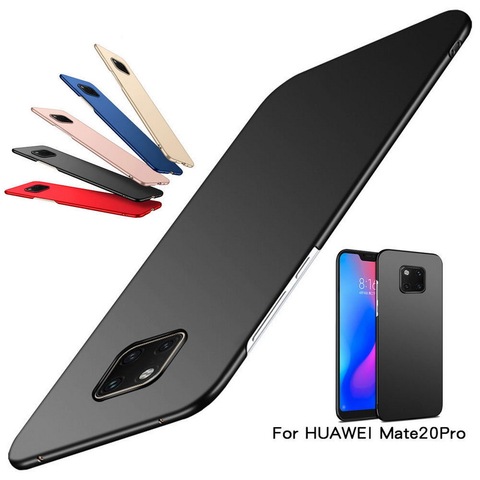 Luxury Ultra Slim Matte Phone Case For Huawei P20 Lite Mate 20 30 10 Pro Plastic Hard PC Back Cover For Huawei P30 Pro Cases ► Photo 1/6