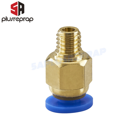 PC4-M6 Fitting Connector for OD 4mm Ptfe Tube M6 6mm Thread Hot Head Connector Extruder Feed for 1.75mm Filament 3D Printer ► Photo 1/4