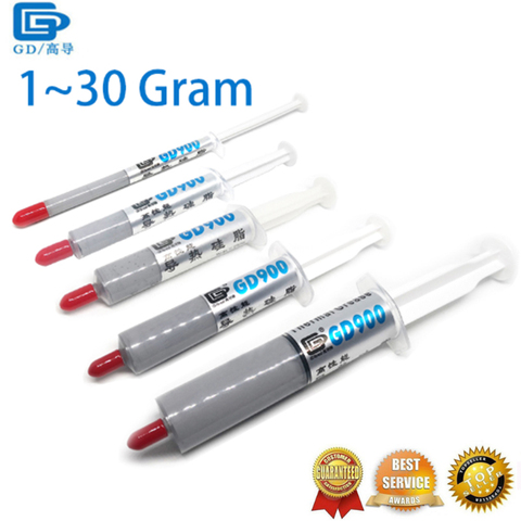 GD GD900 1g 3g 7g 15g 30G processor CPU Cooler Cooling Fan Thermal Grease VGA Compound Heatsink Plaster paste ► Photo 1/6