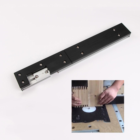 New Aluminium Box Joint Jig for Miter Gauge Woodworking DIY Tools Only Box Joint Jig ► Photo 1/1