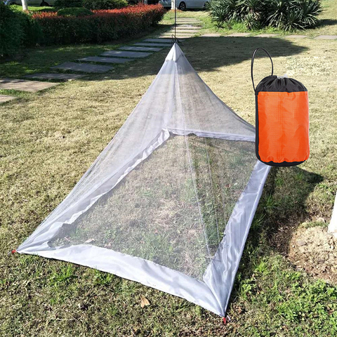Mosquito Tent Keep Insect Away Outdoor Camping Backpacking Tent for Single Camping Bed Anti Mosquito Net Bed Tent Mesh Decor ► Photo 1/6