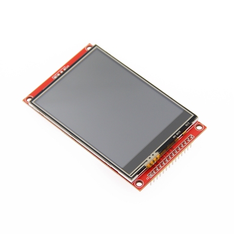 3.2 inch 320*240 SPI Serial TFT LCD Module Display Screen with Touch Panel Driver IC ILI9341 for MCU ► Photo 1/2