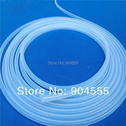 6*9MM ozone resistant Silicon hose, silicone rubber tube, Ozone output connection hose FDA food grade ID 6MM,OD9MM Translucent ► Photo 1/1
