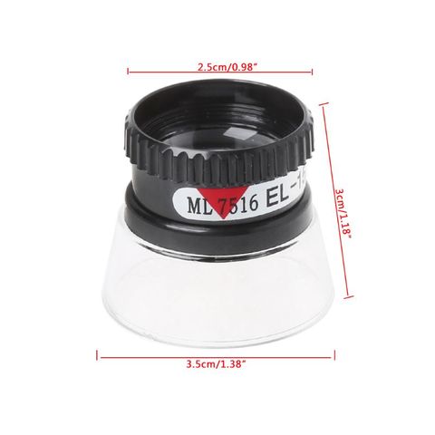 15X Monocular Magnifying Glass Loupe Lens Map Eye Magnifier Jewelry Repair Tool ► Photo 1/6