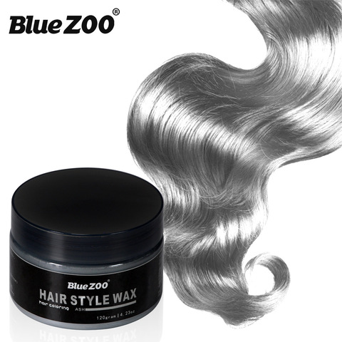 Blue Zoo one time hair color wax 120g green grey silver hair dye cream  waterproof temporary DIY tinte temporal para cabell BZ048 - Price history &  Review | AliExpress Seller - Ainimei