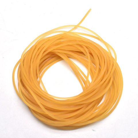 6-10 Meters Diameter 2mm Solid Elastic Rubber Line High Quality Natural Clolor And Red Color Fishing Rope ► Photo 1/6