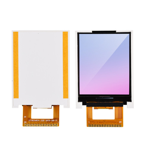 1.77 inch tft LCD screen 1.8 inch TFT LCD screen 1.8 inch display 8 bit parallel port 20PIN ST7735S ► Photo 1/3