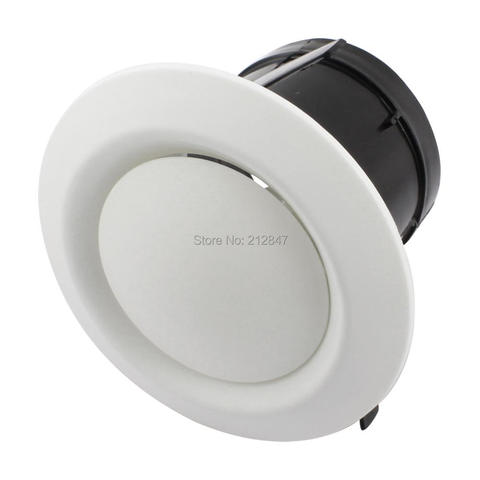75mm Mounting Dia Adjustable Disc Type Round Air Vent Grille Outlet Ventilation Cover Flange ► Photo 1/1