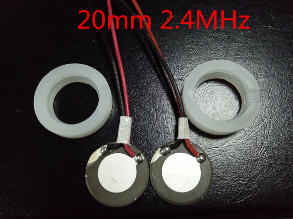 2pcs New Φ20mm Ultrasonic Mist Maker Fogger Ceramics Discs for Humidifier Parts 