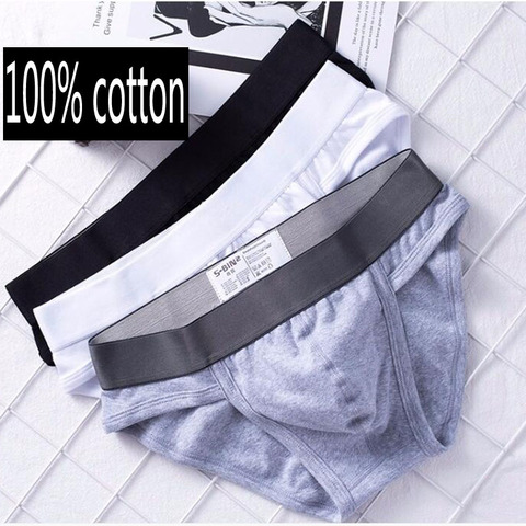men underwear cueca masculina ropa interior hombre sexi mens underwear briefs  Cotton briefs for men ► Photo 1/6