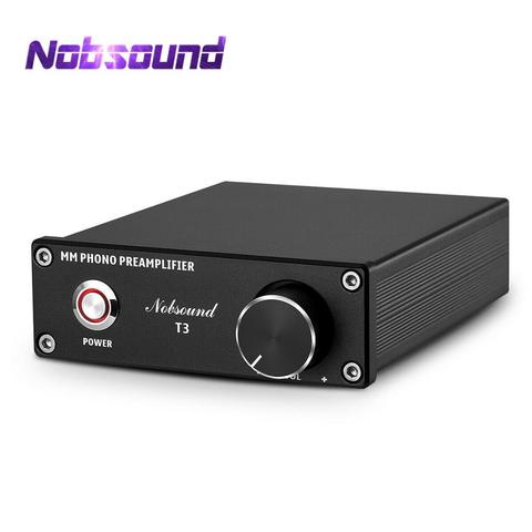 Nobsound Mini T3 MM Phono Preamp Record Player Preamplifier HiFi Turntable Amplifier ► Photo 1/6