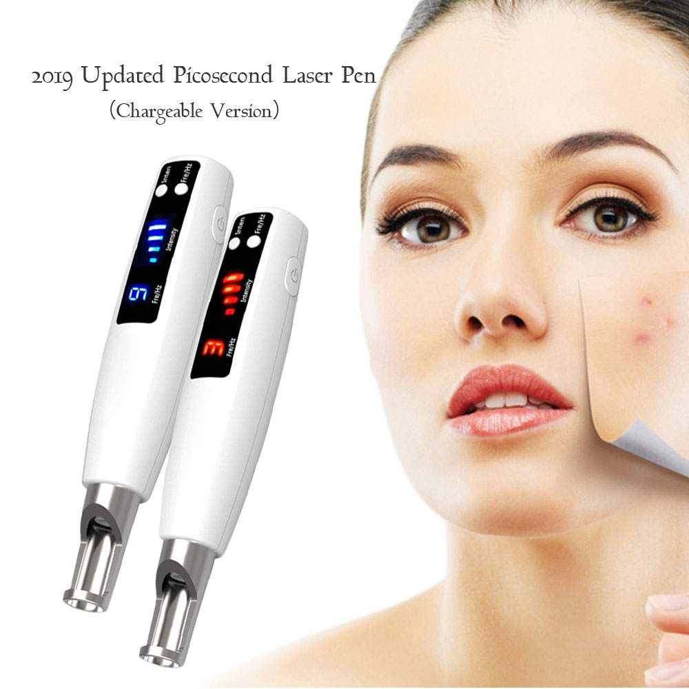 Picosecond Laser Pen Blue Light Therapy Pigment Tattoo Scar Mole