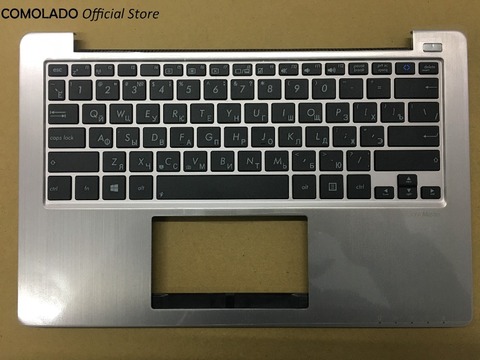 RU Russian keyboard For ASUS VivoBook S200E S200 X202 X202E Russian keyboard Topcase with Cover RU Layout ► Photo 1/1