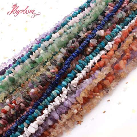 Natural Stone Beads Chip Beads Irregular Shape For Jewelry Making DIY Necklace Bracelet Earring Loose 4-5x5-7mm Strand 15