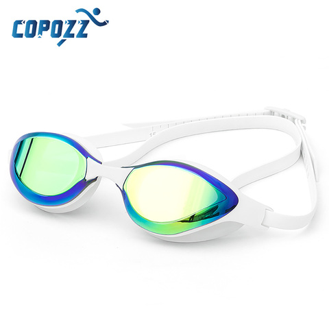 Men Women Swim Glasses Anti Fog UV Protection Adjustable Adult Swim Eyewear Professional Electroplate Leakproof Swimming Goggles ► Photo 1/6
