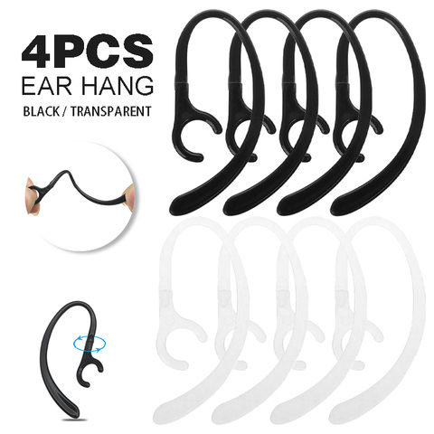 4pcs Wireless bluetooth Earphone Earhook Loop Clip Headphone Stand Sport Headset Ear Hook Clamp Holder for Headphone ► Photo 1/6