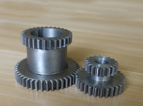 2pcs/set 0618 Teeth T43xT31 T30xT18 Dual Dears  Metal gear Lathe Gear double gear ► Photo 1/1