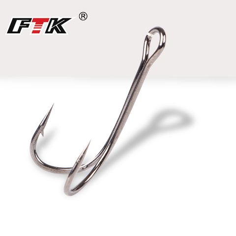 10-20pcs DIY Frog Lure Double Hook Fishing High Carbon Steel Fly