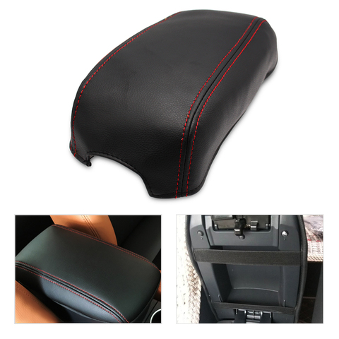 for Kia Sportage 2011 2012 2013 2014 2015 2016 Center Console Armrest Box Cover DIY microfiber leather Protection Pad ► Photo 1/4