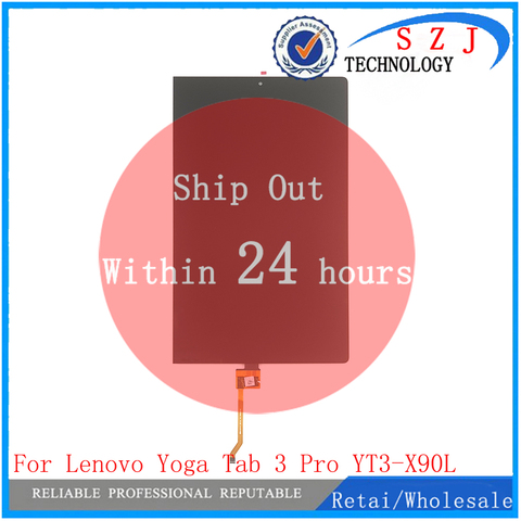 New 10.1 inch For Lenovo Yoga Tab 3 Pro YT3-X90L YT3-X90F YT3-X90X X90 LCD Display Panel Touch Screen Digitizer assembly ► Photo 1/1