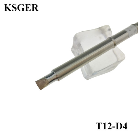 KSGER T12 -D4 (T15) Electronic Soldering Iron Tips 220v 70W FX-951 FX-952 FX-950 FM203 FM-2028 Soldering Station STM32 ► Photo 1/6