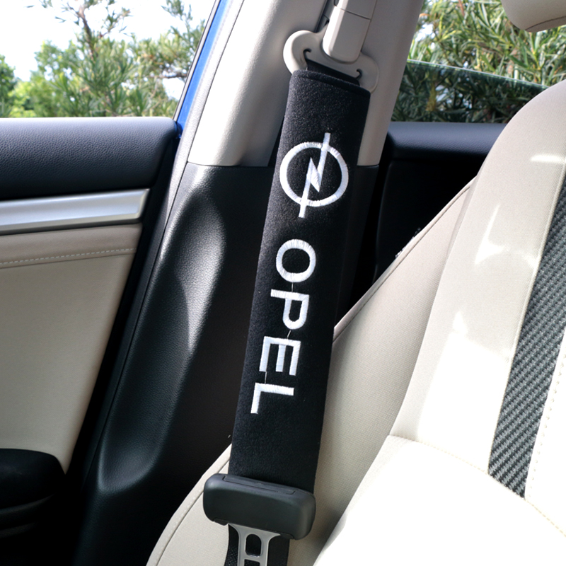 Jeep Car Seat Belt Safety Shoulder Strap Cover Cushion Harness Pad Carbon Fiber 