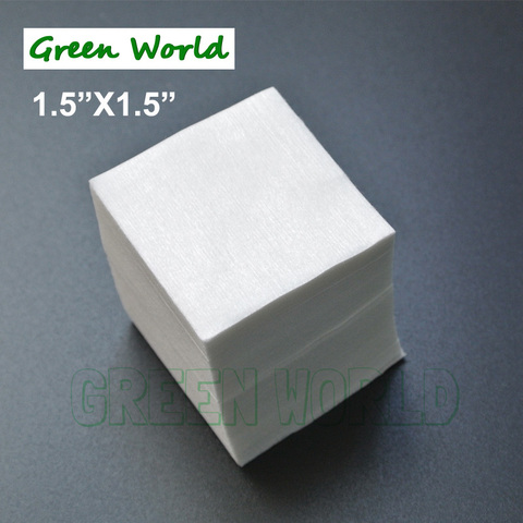 Green World 150pcs/lot Gun Cleaning Patches, High Absorbency,Softness,Biodegradable ,Thickness Clean Cloth ► Photo 1/6