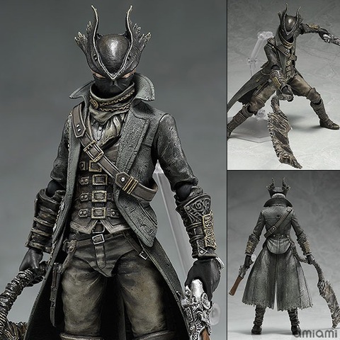 Figma 367 Game Bloodborne Hunter PVC Action Figure Collectible Model Toys ► Photo 1/6