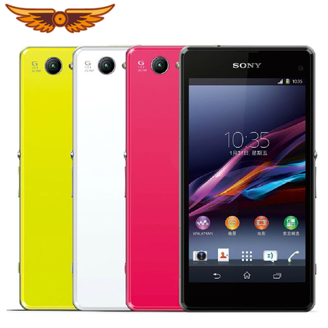 Original Sony Xperia Z1 Compact D5503 Cell phone 3G/4G Android Quad-Core 2GB RAM 4.3