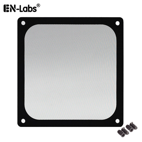 En-Labs 12CM Magnetic Frame Black Mesh Dust Filter PC Cooler Fan Filter with Magnet , 120x120mm Dustproof Computer Case Cover ► Photo 1/4