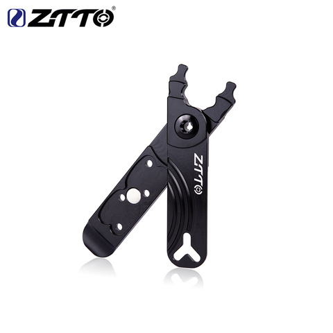 ZTTO Bicycle Master link Plier Valve Tool Tire Lever Missing Link Box Pack Pliers 4 in 1 Multi function Tools CNC ► Photo 1/6