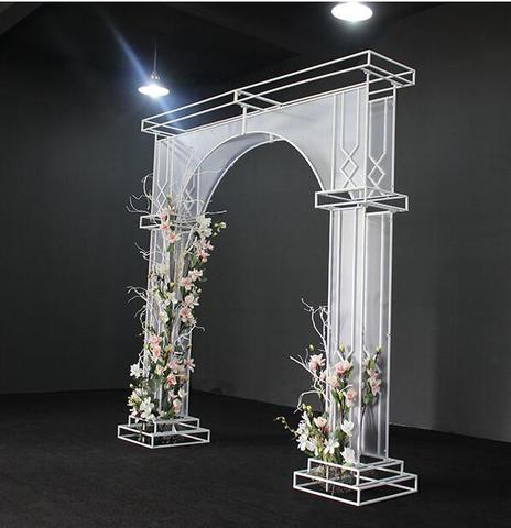 New wedding props Tieyi PVC membrane arch wedding door Happy Gate stage decoration layout background. ► Photo 1/1