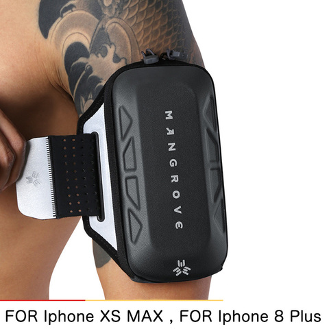 Running Mobile phone arm bag men and women Fitness Outside Sports Cover Workout Armband Wallet Cases Universal phone For XS MAX ► Photo 1/6