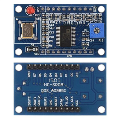 AD9850 DDS Signal Generator Module 0-40MHz 2 Sine Wave and 2 Square Low-pass Filter Crystal Oscillator Test Equipment Board ► Photo 1/4