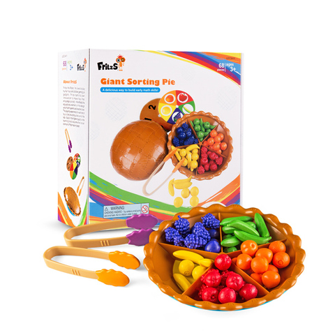 Simulation Fruit Vegetable Model children's plastic food home game color classification early education Puzzle toy set ► Photo 1/5