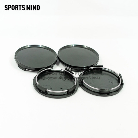 4PCS/lot 63MM Plastic No Logo Wheel Hub Cover Auto Car Wheel Center Hub Cap Stylish Hard Wearing Replacement Dust Cover ► Photo 1/5