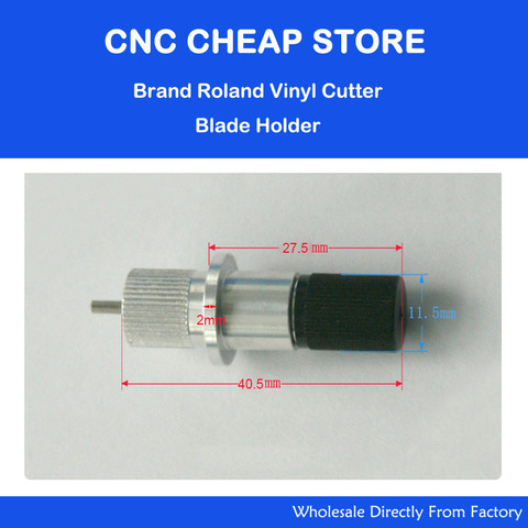 New Roland Type Cutting Plotter Blade Holder Roland Vinyl Cutter Blades Knife Holder Free Shipping ► Photo 1/2