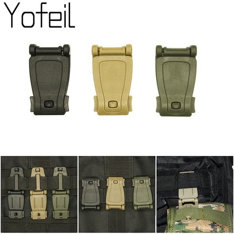 3Pcs/lot Camping Hiking Bag Buckle Backpack Webbing Clip Outdoor Tactical SWAT Carabiner Camping Equipment EDC Tools Accessories ► Photo 1/6