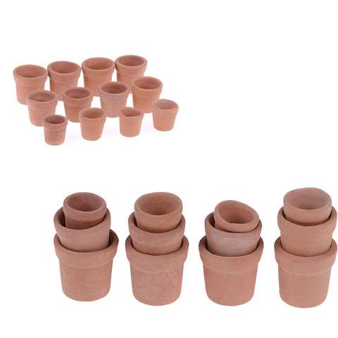 Modeling Clay Color Pots, 12pcs.