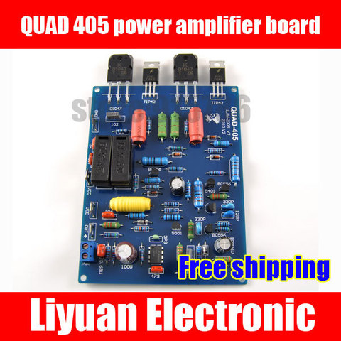 Free shipping Dual-channel (2pcs/lot) QUAD 405 quad405 power amplifier board / amplifier kit ► Photo 1/1