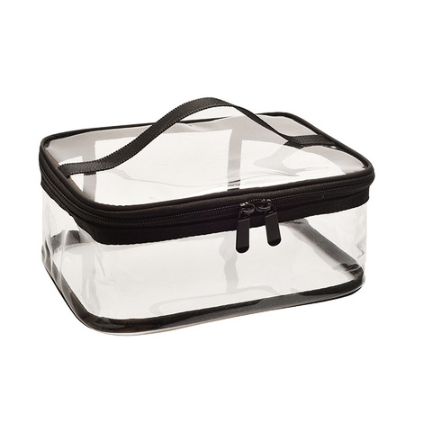 Transparent PVC Cosmetic Storage Bag Women MakeUp Organizer Travel Portable Wash Bag ► Photo 1/6
