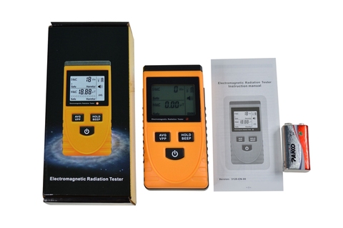 Digital LCD Electromagnetic Radiation Detector Dosimeter Tester Electric&The Magnetic Field Radiometer Meter Sound Light Alarm ► Photo 1/6