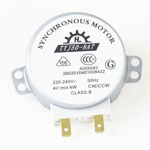 TYJ50-8A7 Microwave Turntable Turn Table Motor Synchronous Motor TYJ508A7 for Kenwood Belling ► Photo 1/2