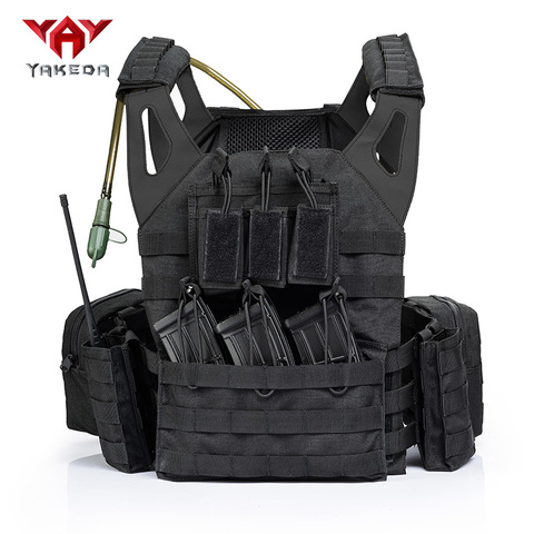 Yakeda Army Fans Outdoor Vest Cs Game Vest Special Police SWAT Tactical Vest  Forces Combat Training Vest ► Photo 1/6