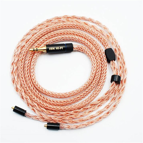 ISN Audio C16 16 Shares Single Crystal Copper HiFi Audiophile IEM cable ► Photo 1/6