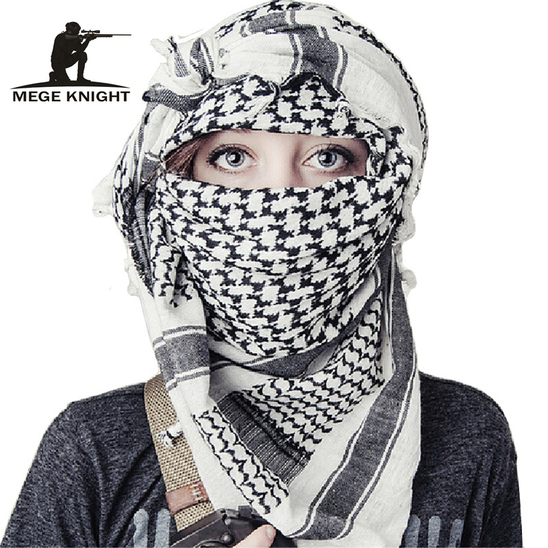 Scarves Womens Fashion Mens Scarf Army Tactical Arabic Female