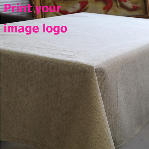 Print Your Picture On The Tablecloth Map EuropeanTable Cloth For Picnic Party Linen Cotton Table Cover Customize personality ► Photo 1/5