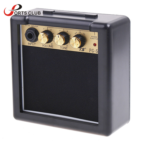 PG-5 5W Excellent Electric Guitar Amp Amplifier Speaker Volume Tone Control Guitar Parts & Accessories ► Photo 1/6